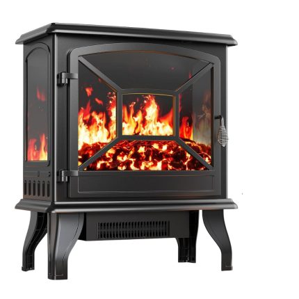 Silonn Electric Fireplace Heater - App & Remote Control